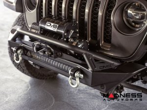 Jeep Wrangler JL Front Bumper - FS-1 Series Stubby - Winch Mount